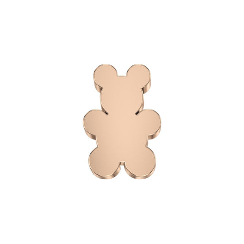 ELEMENTO ORSETTO IN ORO ROSA DCHF3313