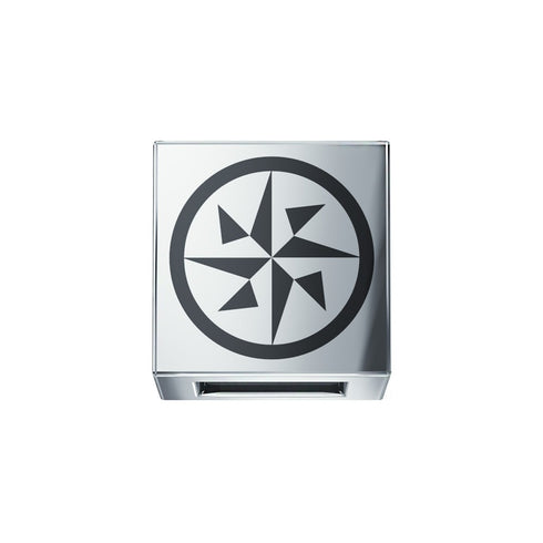 ELEMENTO ROSA DEI VENTI ORO BIANCO E SMALTO DCHF3452