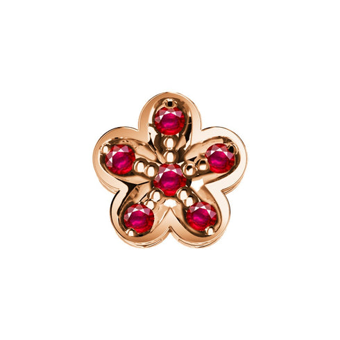 ELEMENTO SINGLE FORTUNA ORO ROSA E RUBINI DCHR6566