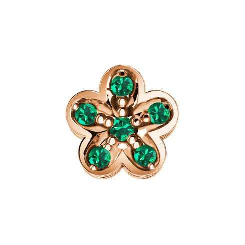 ELEMENTO SINGLE FORTUNA ORO ROSA E SMERALDI DCHE6566