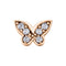 ELEMENTO SINGLE VOLARE ORO ROSA E DIAMANTI DCHF6562