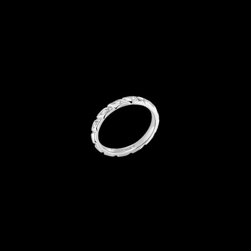 FEDE NUZIALE TORSADE DE CHAUMET IN PLATINO E DIAMANTI 082724