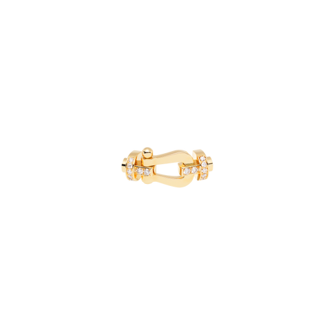 FIBBIA FORCE 10 IN ORO GIALLO E DIAMANTI MODELLO LARGE 0B0028