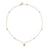 Flora necklace in 18kt pink gold and diamonds YBB702393001