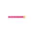 FRED CABLE ROSA NEON PER BRACCIALE MODELLO LARGE IN ORO GIALLO 6B0208