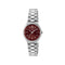G-Timeless 29 mm stainless steel case, burgundy dial, stainless steel bracelet, quartz movement YA1265069