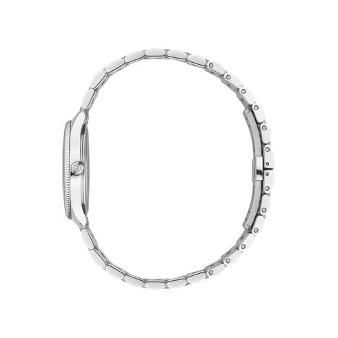 G-Timeless 29 mm stainless steel case, burgundy dial, stainless steel bracelet, quartz movement YA1265069