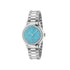 G-Timeless With Bee Motif 32 mm steel case, turquoise stone dial with bees, steel bracelet YA1265044