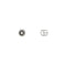 GG Marmont Earrings with and flower motif in shiny aged sterling silver and mother of pearl YBD527390001