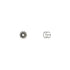 GG Marmont Earrings with and flower motif in shiny aged sterling silver and mother of pearl YBD527390001