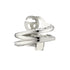 GG Marmont Ring in sterling silver with Double G YBC770719001