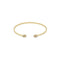 GG Running cuff bracelet in 18kt yellow gold and diamonds YBA481662001