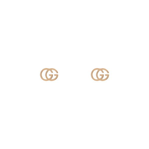 GG Running earrings in 18kt pink gold YBD702801001