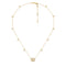 GG Running necklace in 18kt yellow gold and diamonds YBB481624001