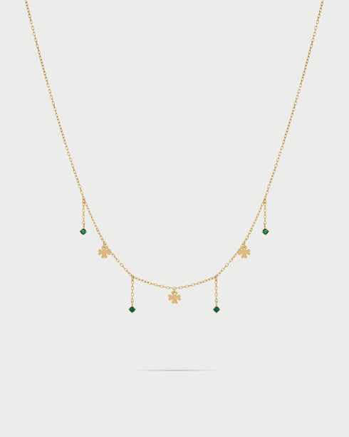 GIROCOLLO 3 MINI QUADRIFOGLI E PUNTI LUCE LINE GRZ024M3QUADAU