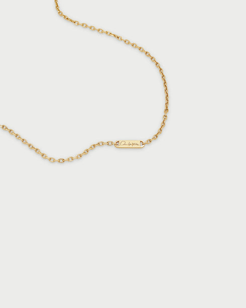 GIROCOLLO BASE CON CATENA A MAGLIA DIAMANTATA RODIO GRZ018BASERH