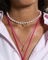 GIROCOLLO PERLA E ZIRCONI MILKY ROSA CBLGR13C1