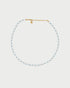 GIROCOLLO PERLA E ZIRCONI MILKY TURCHESI CBLGR13C5