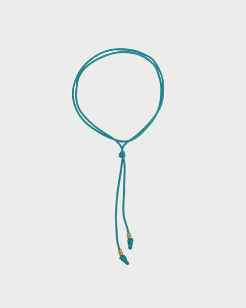 GIROCOLLO SOFT CORD CRAVATTA TURCHESE CBLGRTS5C5