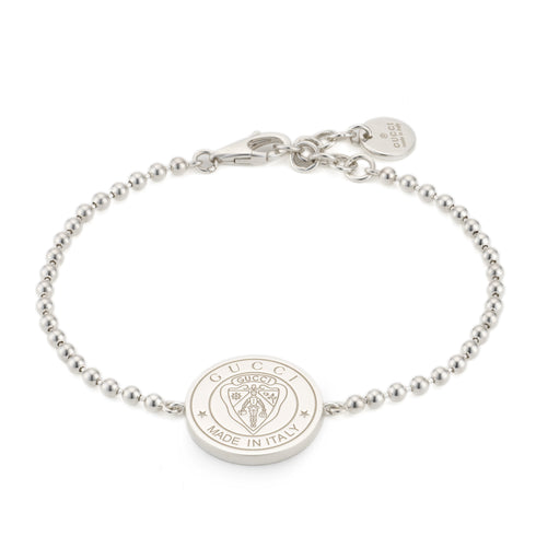 Gucci Crest Gucci Crest bracelet in sterling silver YBA874248001