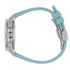 Gucci Dive 36 MM STAINLESS STEEL CASE
BLACK CERAMIC BEZEL
LIGHT BLUE DIAL
LIGHT BLUE RUBBER BRACELET
SELF-WINDING MOVEMENT YA136409