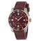 Gucci Dive 36 MM STAINLESS STEEL CASE
PINK GOLD-PLATED BEZEL COVERED BY BURGUNDY CERAMIC
BURGUNDY DIAL
BURGUNDY RUBBER BRACELET
SELF-WINDING MOVEMENT YA136410