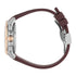 Gucci Dive 36 MM STAINLESS STEEL CASE
PINK GOLD-PLATED BEZEL COVERED BY BURGUNDY CERAMIC
BURGUNDY DIAL
BURGUNDY RUBBER BRACELET
SELF-WINDING MOVEMENT YA136410
