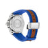 Gucci Dive 40 mm steel case, grey dial, sustainable polyester strap, screw-down crown and case back YA136352