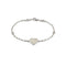 Gucci Heart Bracelet with heart charm in sterling silver and enamel YBA645546003