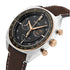 Gucci Interlocking 41 MM STAINLESS STEEL CASE
PINK GOLD-PLATED BEZEL COVERED BY BLACK CERAMIC
BLACK DIAL
BROWN LEATHER STRAP
QUARTZ MOVEMENT WITH CHRONOGRAPH FUNCTION YA142335