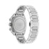 Gucci Interlocking 41mm stainless steel case, black dial, small seconds display, black ceramic bezel with tachymeter indication, stainless steel bracelet YA142316