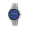 Gucci Interlocking 41mm stainless steel case, blue dial, small seconds display, black ceramic bezel with tachymeter indication, stainless steel bracelet YA142317