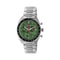 Gucci Interlocking 41mm stainless steel case, green dial, small seconds display, black ceramic bezel with tachymeter indication, stainless steel bracelet YA142318