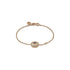 Gucci Interlocking Bracelet in pink gold, mop, diamond, gg pavé YBA786749001