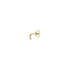 Gucci Interlocking Gucci Interlocking yellow gold small stud earrings YBD874224001