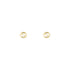 Gucci Interlocking Gucci Interlocking yellow gold small stud earrings YBD874224001