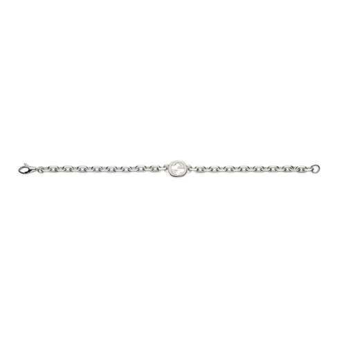 Gucci Interlocking Interlocking G bracelet in sterling silver YBA796351001