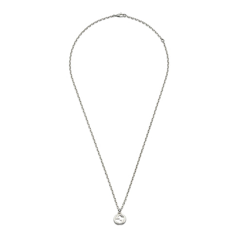 Gucci Interlocking Interlocking G necklace in sterling silver_45/50cm YBB796355001