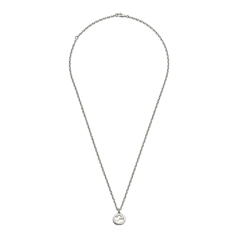 Gucci Interlocking Interlocking G necklace in sterling silver_45/50cm YBB796355001
