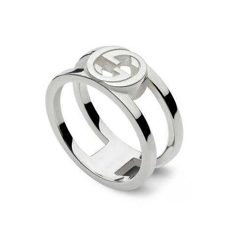 Gucci Interlocking Interlocking G ring in sterling silver_large 9mm YBC797031001