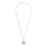 Gucci Interlocking Necklace in pink gold, mop, diamonds GG pavé YBB786777001