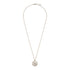 Gucci Interlocking Necklace in pink gold, mop, diamonds GG pavé YBB786777001