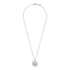 Gucci Interlocking Necklace in pink gold, mop, diamonds GG pavé YBB786777001