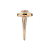 Gucci Interlocking Ring in pink gold, mop, diamond, gg pavé YBC786764001