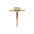 Gucci Interlocking Ring in pink gold, mop, diamonds, gg pavé YBC786765001
