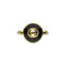 Gucci Interlocking Ring in yellow gold, onyx and diamond YBC786547001