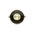 Gucci Interlocking Ring in yellow gold, onyx and diamond YBC786604001