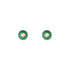 Gucci Interlocking Stud earrings in pink gold and green agate YBD786554002
