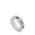Gucci Signature Ring in sterling silver with bee and Double G motif YBC728389001