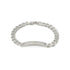 Gucci Tag Bracelet in sterling silver with logo YBA774054001
